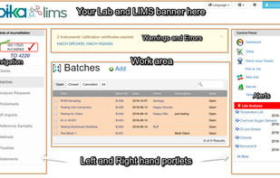 Bika LIMS screenshot 1