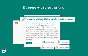 Grammarly screenshot 1