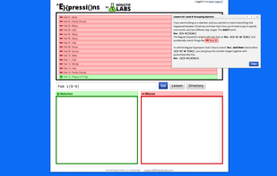 ^E}{pressi()n$ screenshot 1