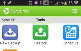 SyncDroid screenshot 1