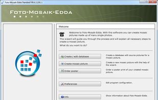 Welcome page