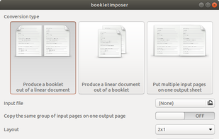 bookletimposer screenshot 1