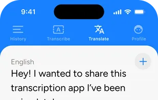 Translate - Translate live between any 60+ supported languages
