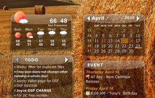 desktop icalendar screenshot