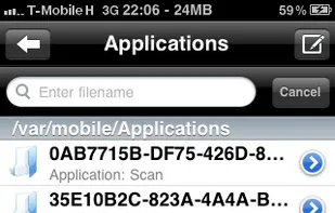 MyFile screenshot 1
