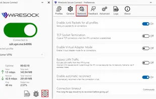 WireSock screenshot 1