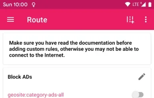 SagerNet screenshot 1