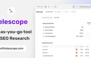 Telescope SEO screenshot 1