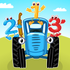 The Blue Tractor: Games for Kids icon