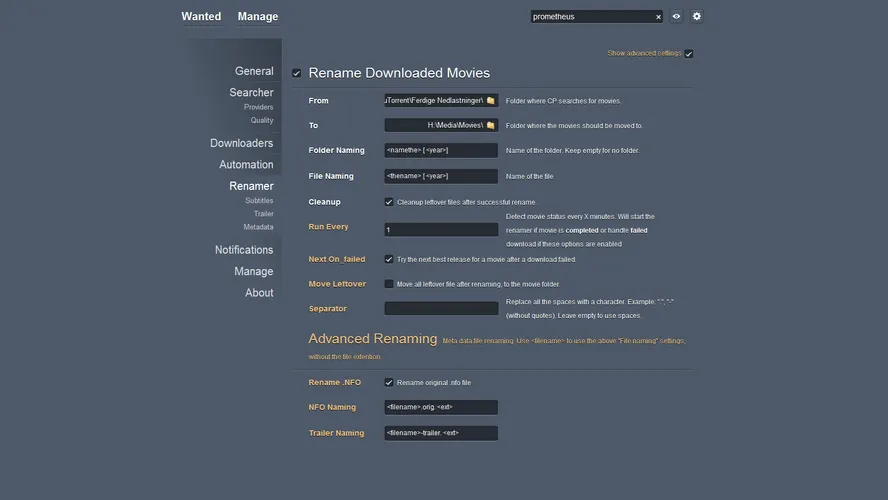 CouchPotato Automatically find movies you want to watch AlternativeTo