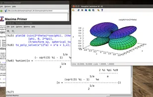 Xmaxima interface running Maxima 5.28