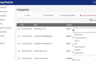 MoneyTool.io screenshot 1