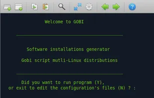 Gobi can runs in command line mode when Zenity tool is not already installed in your Linux version.