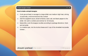 IntelliBar screenshot 1