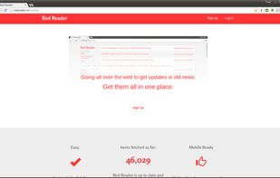 Red Reader screenshot 1