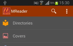 MReader screenshot 1
