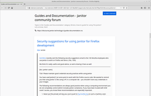Livemarks screenshot 1