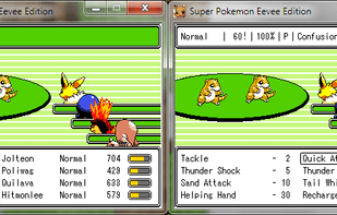 Super Pokemon Eevee Edition screenshot 1