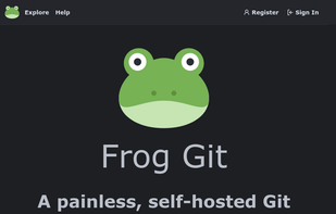 Frog Git screenshot 1