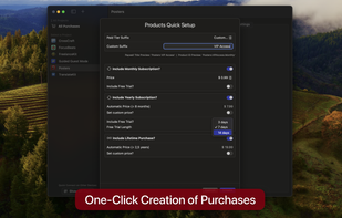 One-Click Creation of Purchases