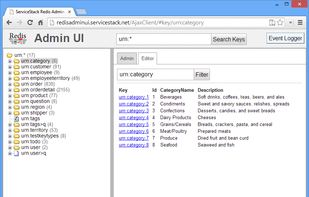 Redis Admin UI screenshot 1