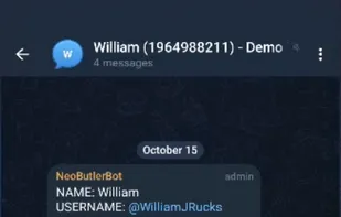 Administrative interface for chat - I