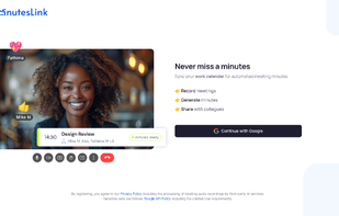 MinutesLink  screenshot 1