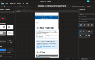 PageFabric screenshot 2