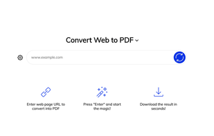 Web2PDFConvert screenshot 1