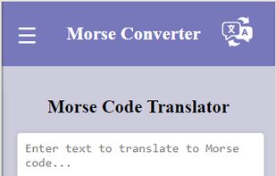 Morse Converter screenshot 2