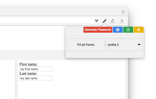 Autofill Forms screenshot 1