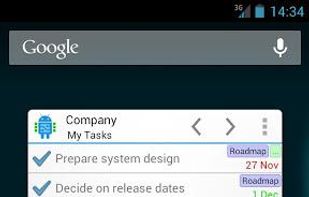 MyAsana screenshot 2