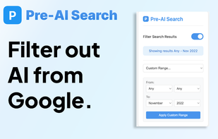 Pre-AI Search screenshot 1