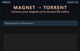 Magnet -&gt; Torrent screenshot 1