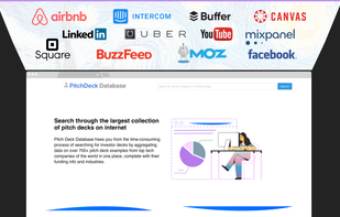 Pitch Deck Database screenshot 1