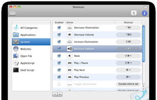 Shortcuts screenshot 2