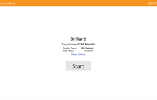 Bitcoin Miner screenshot 1