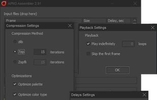 All of the settings