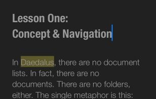 Daedalus Touch screenshot 2