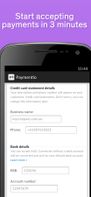 Sign up and be up and accepting payments in 3 minutes
