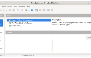 LibreOffice - Base screenshot 1