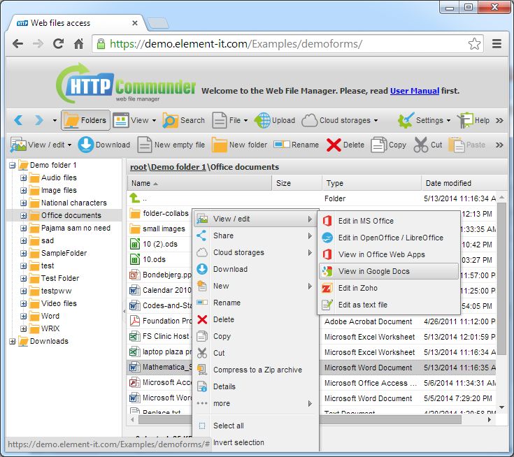 http commander alternative