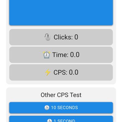 Op Auto Clicker on CPS test 