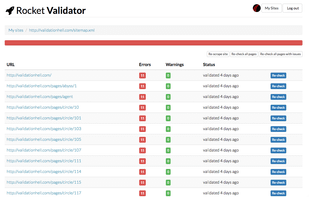 Rocket Validator screenshot 1