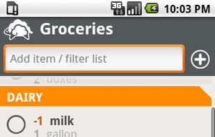 cloudList screenshot 1