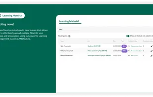 Empower your school with DreamClass's new LMS functionalities! Easily upload and share learning materials for each class, connecting students and guardians seamlessly. Elevate your educational experience today!