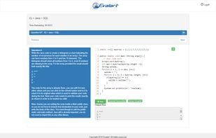 Test Programming IDE (Candidate View)