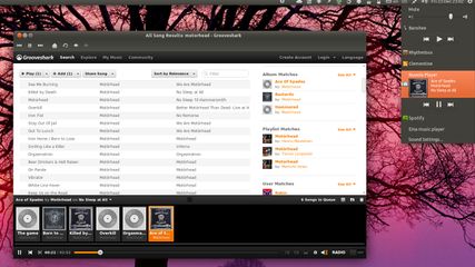 Nuvola Player screenshot 2