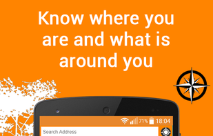 Map to see everything around you