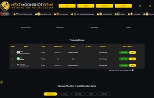 Next Moonshot Gems screenshot 1